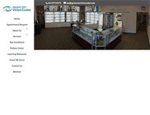 Tablet Screenshot of grovecityvisioncenter.com